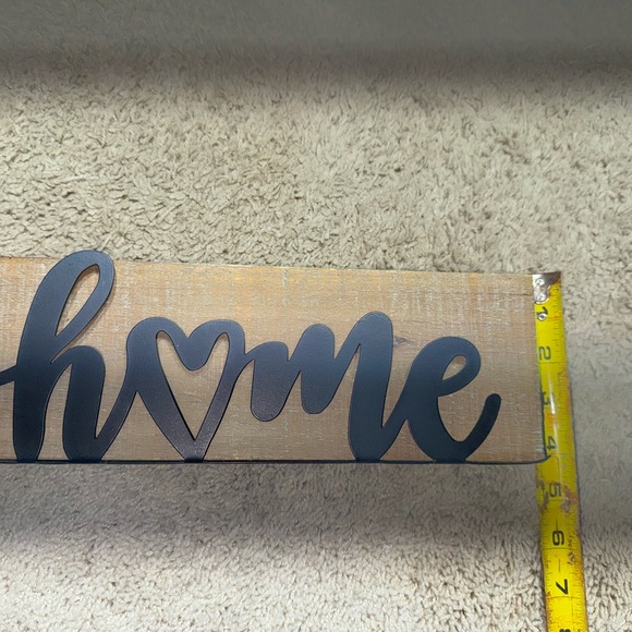 Black Home Wall Decor Sign - Picture 4 of 4